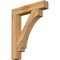 Ekena Millwork Imperial Block Rough Sawn Bracket, Western Red Cedar, 6"W x 36"D x 44"H BKT06X36X44IMP05RWR - alternate 1